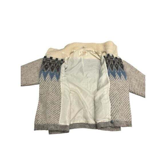 Alafoss Ice wool 100% Ice Wool Winter Coat - Picture 8 of 9